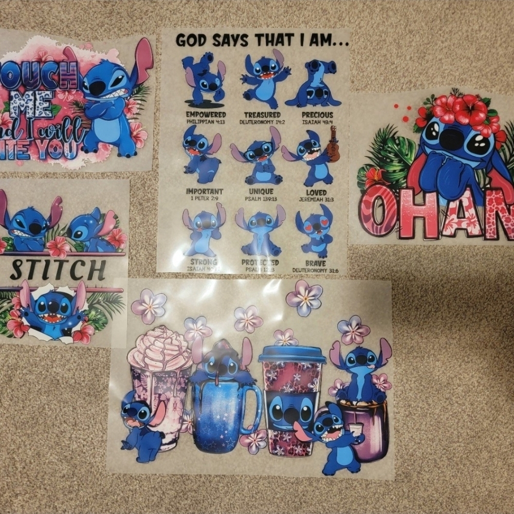 Disney Stitch DTF Bundle